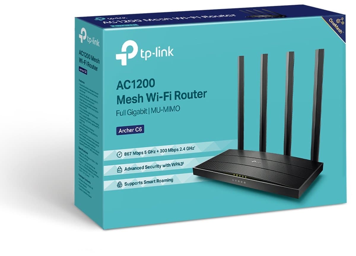 TP-Link Archer C6: WiFi 5 router met 1200 Mbps en MU-MIMO thumbnail 2