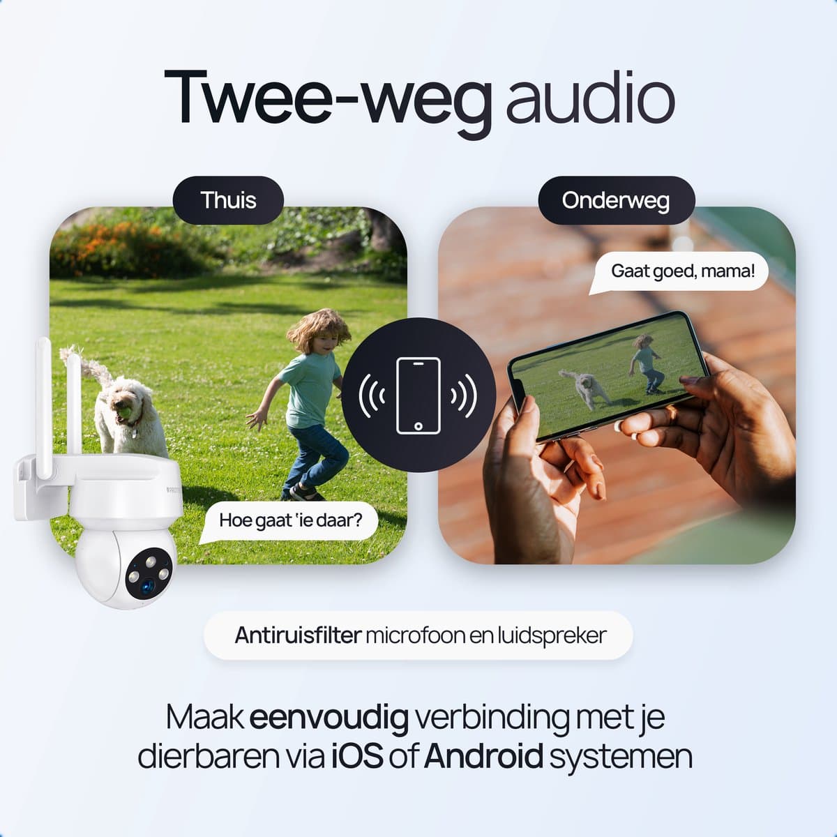 Protectly 3K HD 5MP Beveiligingscamera Buiten met 64GB SD thumbnail 7