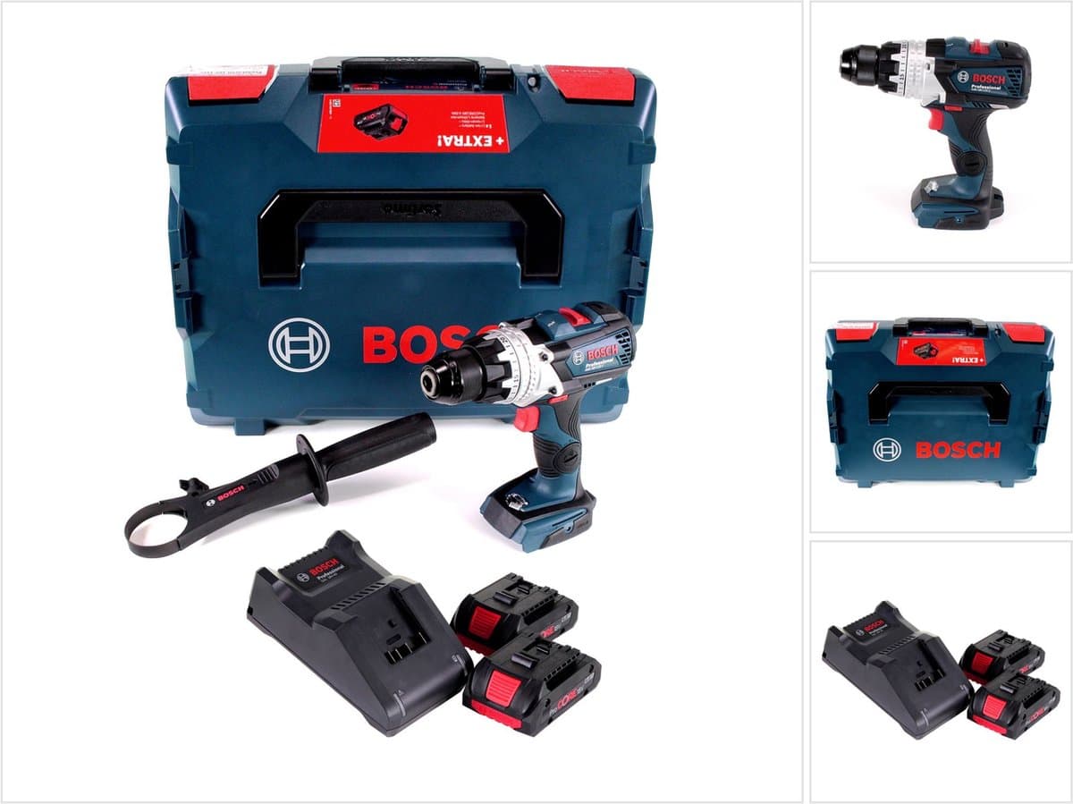 Bosch Professional GSR 18V-110 C Accu schroefboormachine 18V 4.0Ah in L-Boxx - 06019G010A thumbnail 8