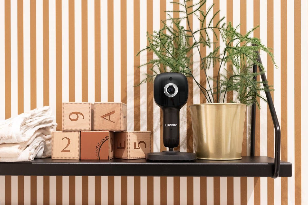 LUVION® Essential Connect Crib Black - Wifi Babyfoon met HD Camera én App - Premium Baby Monitor thumbnail 3