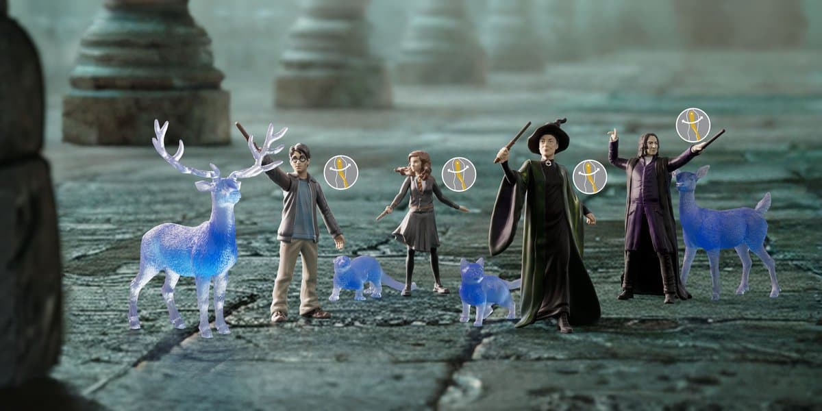 Schleich Harry Potter Professor Anderling & Patronus speelfiguur thumbnail 2