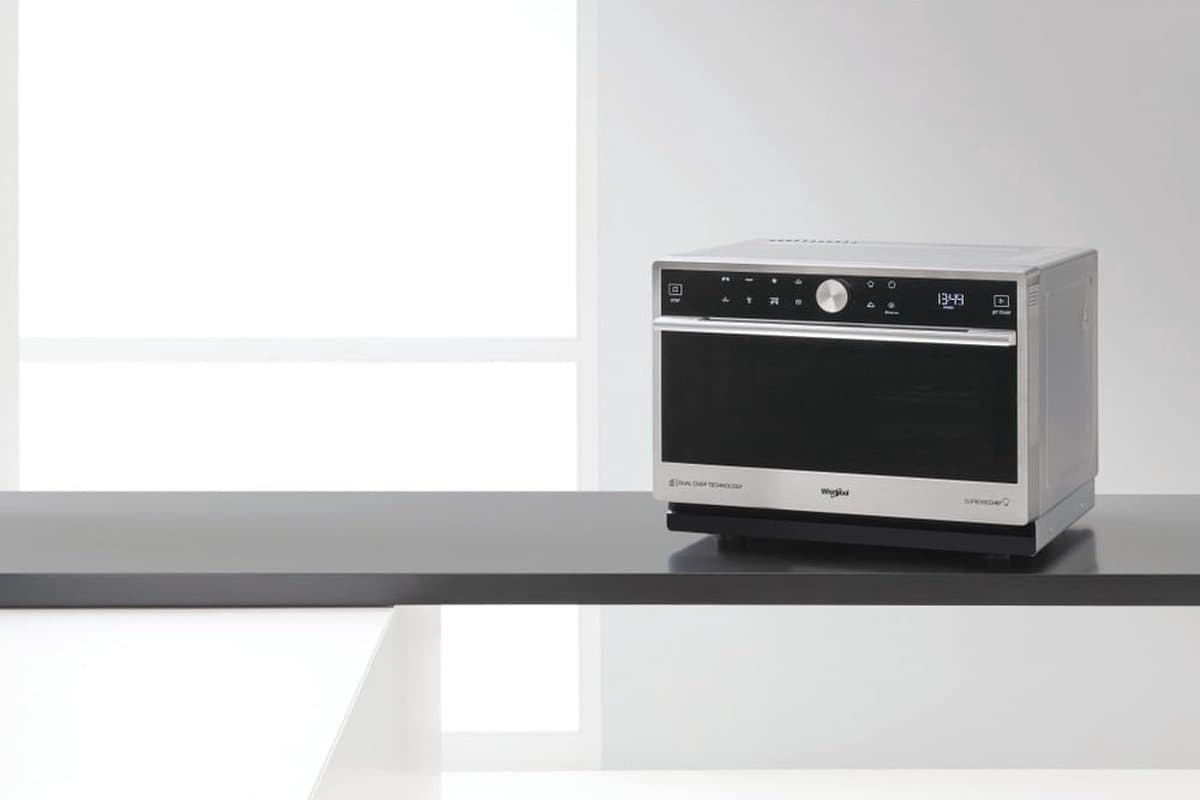 Whirlpool Supreme Chef MWSC 9133 SX - Combimagnetron - 33 liter - 1000 watt - Zilver thumbnail 4