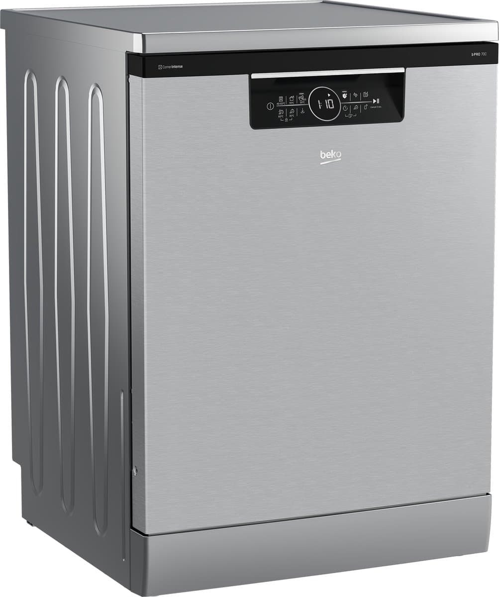 Beko BDFN36560XC, Vrijstaand, Volledige grootte (60 cm), Grijs, Zwart, Touch, LED thumbnail 6