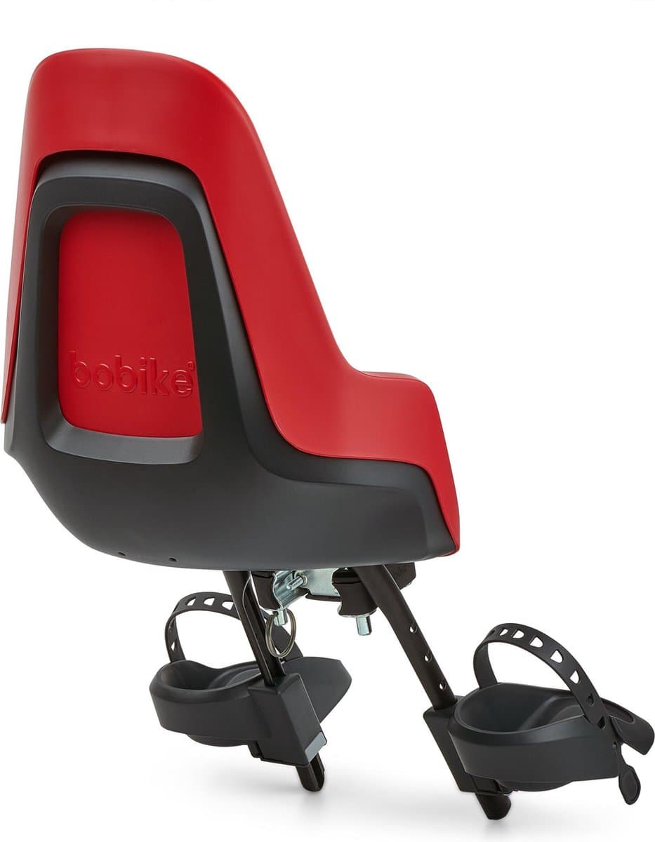 Bobike One Mini Fietsstoeltje Voor - Strawberry Red thumbnail 5