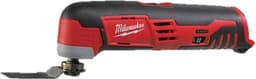Productfoto van Milwaukee C12 MT-0 12V Li-Ion Accu multitool body + 8 delige accessoireset - variabel