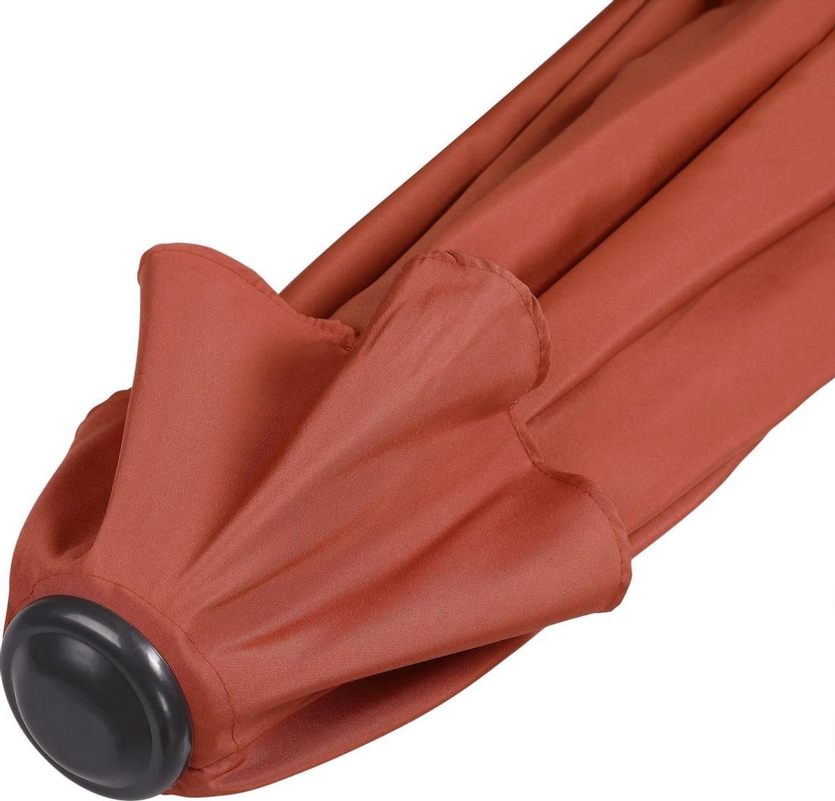 Kingsleeve Parasol Halfrond - Ø 2,7m UV 50+ Bescherming - Terracotta thumbnail 3
