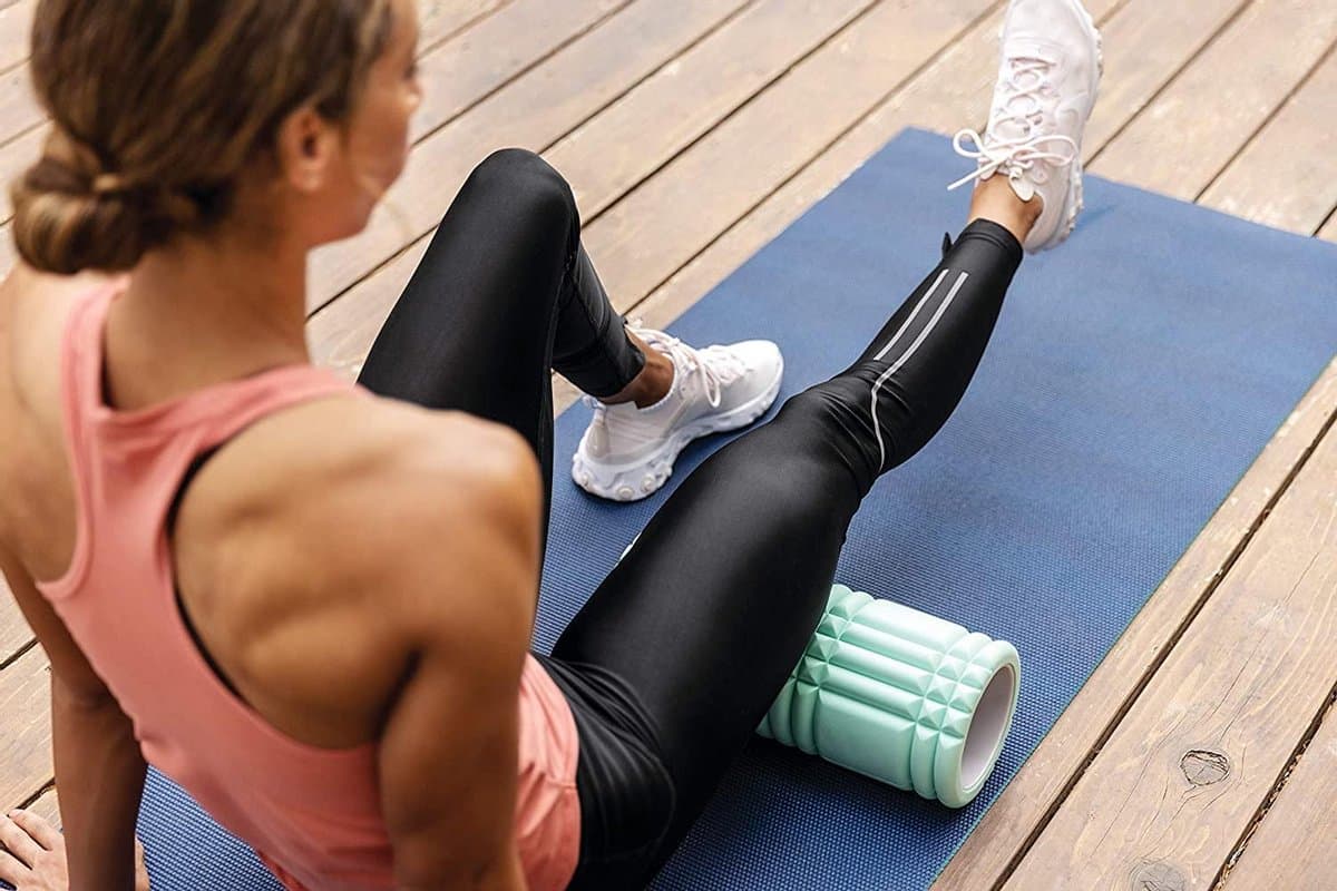 TriggerPoint - The Grid 1.0 Foam Roller - 33cm - Mint - Schuim - Massage Roller - Yoga - Pilates - Fitness thumbnail 4