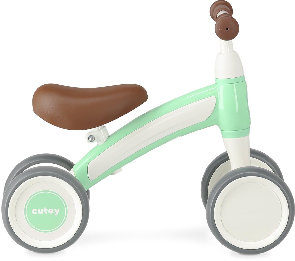 Qplay Cutey Loopfiets - Peuter Balansfiets - Lichtgewicht - Groen thumbnail 3