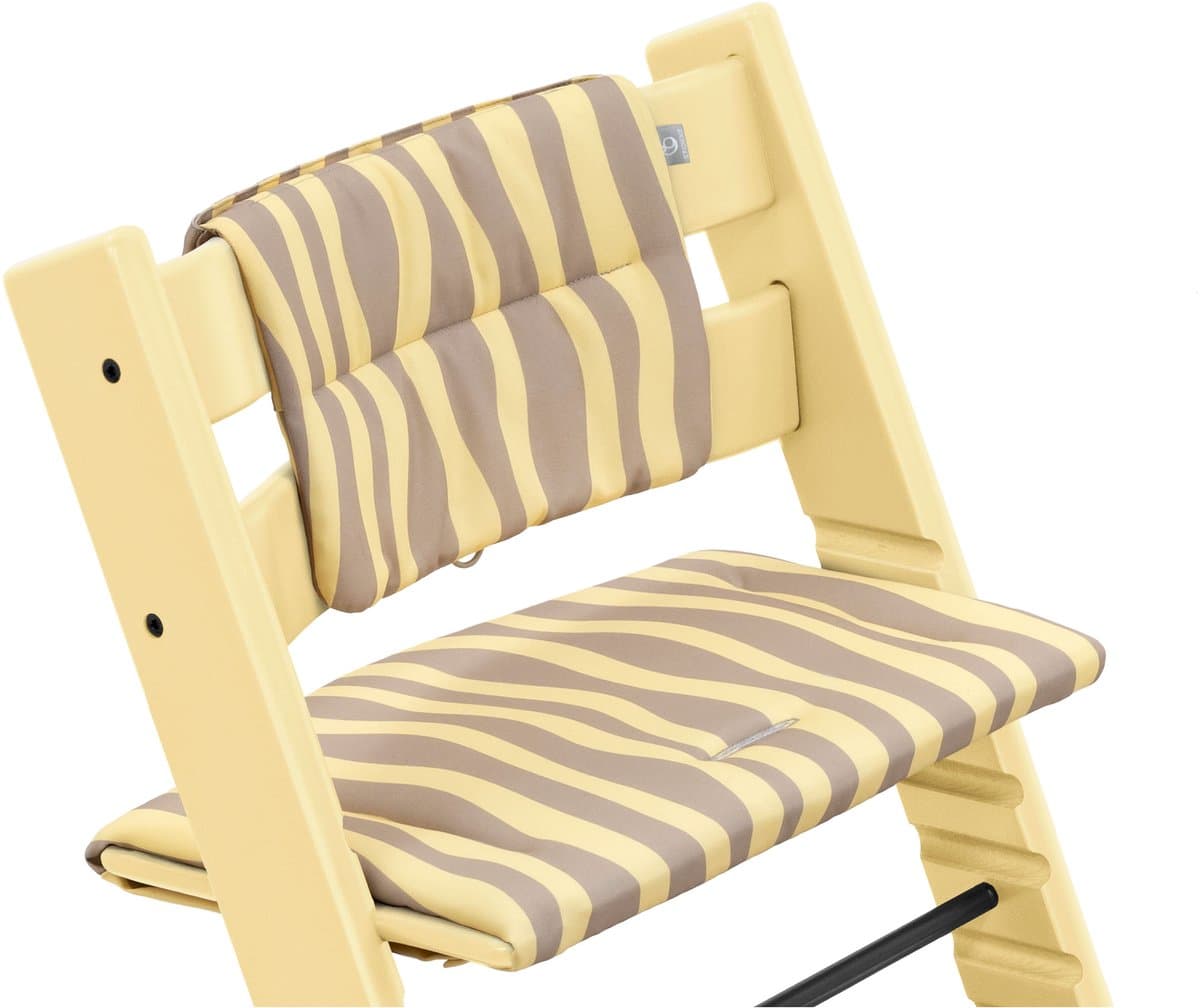 Stokke Tripp Trapp bundel Lemon Yellow | Babyset Lemon Yellow | Newborn Vanilla White/ Beige | Tray Vanilla White | Kussenset Lemon Daze thumbnail 3