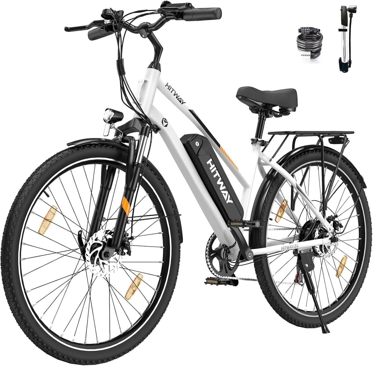 HITWAY BK27 - 28" E-Bike, 250W Motor, 90km Bereik
