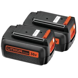 Productfoto van BLACK+DECKER CLM3825L2-QW 36V grasmaaier 38 cm