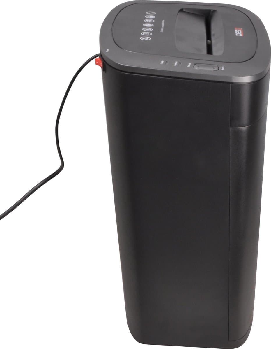 DESQ® Papierversnipperaar - 12 vel - 4 x33 mm - P4 - 19 Liter opvangbak - Slechts 60dB - Ook creditcards - AVG-proof thumbnail 5