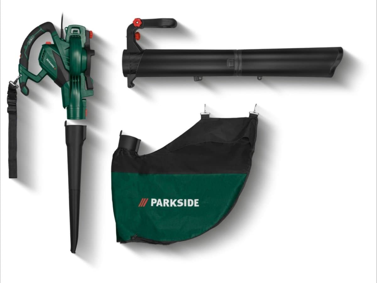 PARKSIDE 3-in-1 Bladblazer & Zuiger 3000W met versnipperaar thumbnail 3