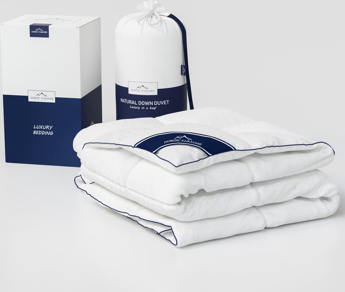 Nordic Paradise - Lightweight Donzen Dekbed - 90% Franse eendendons - 140x200 cm - Extra Warm - Winter thumbnail 6