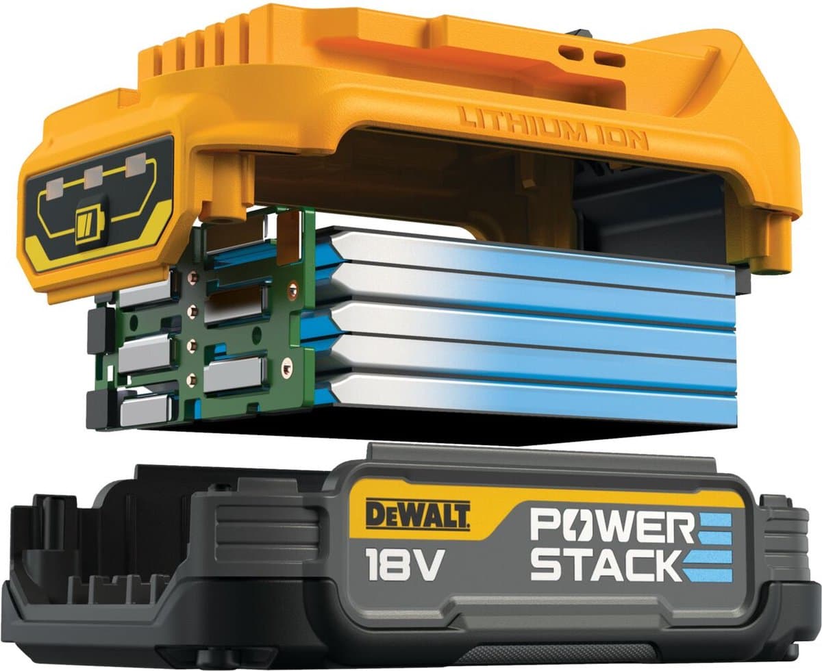 DeWALT DCS356E1T Accu multitool + accessoires 18V XR 1.7Ah POWERSTACK in TSTAK thumbnail 7