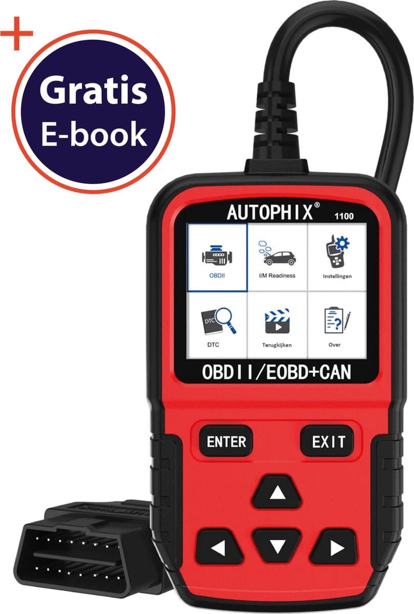 Autophix 1100 OBD EOBD scanner - diagnose auto - live data - Canbus