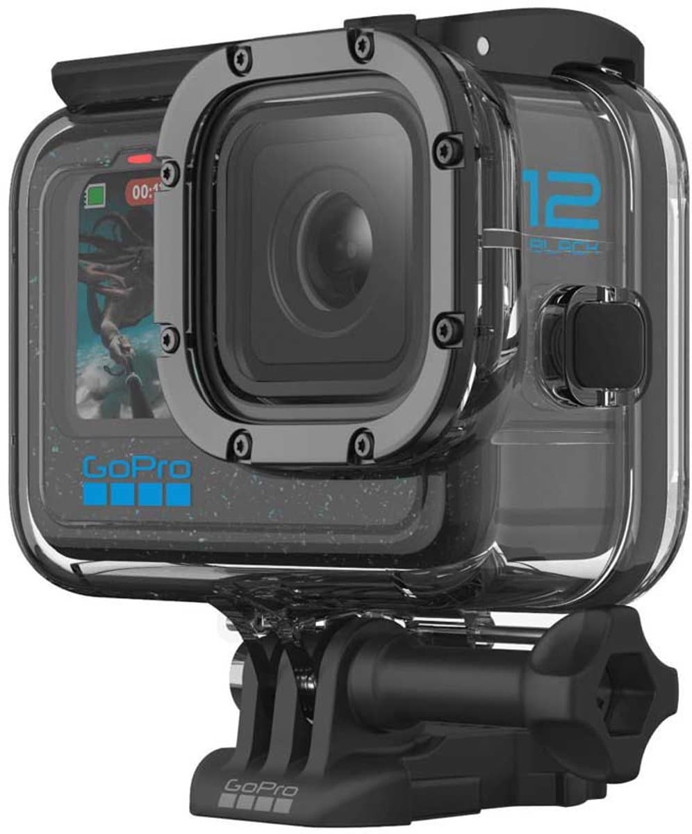 GoPro Protective Housing - Onderwaterbehuizing - Voor HERO9/10/11/12 Black - Waterdicht tot 60m - Zwart thumbnail 3