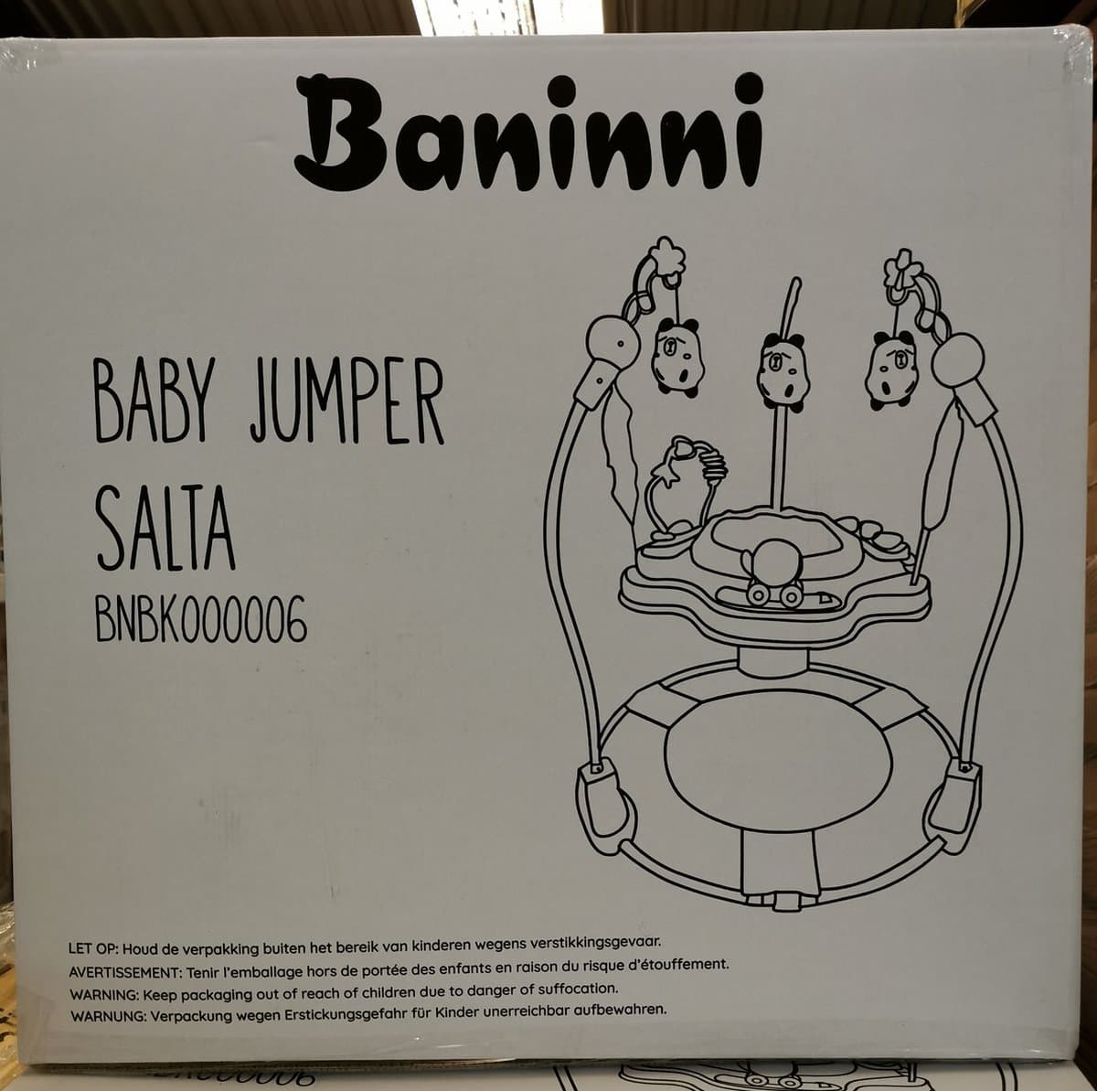 Baninni Baby Jumper Salta Grijs thumbnail 2
