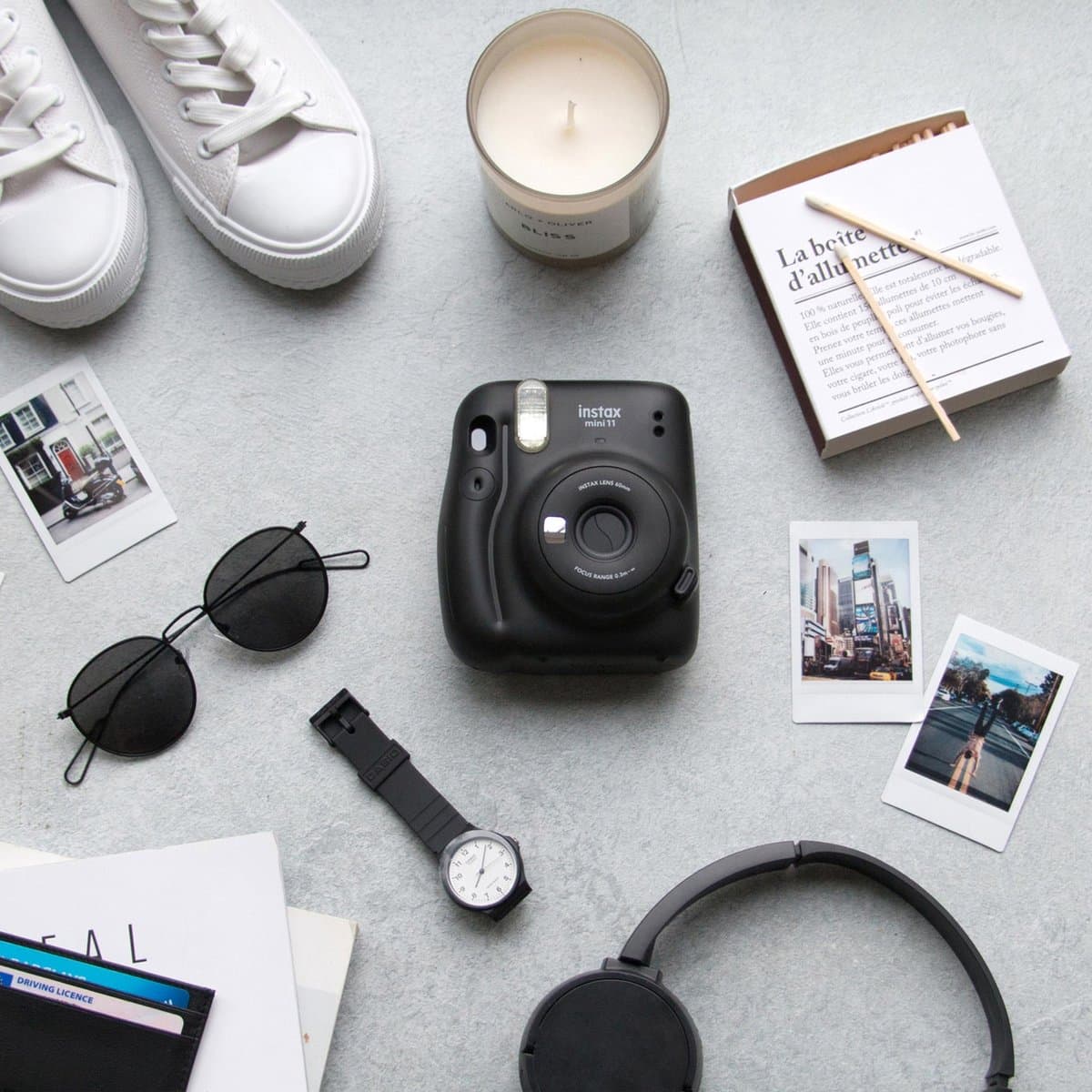 Fujifilm Instax Mini 11 - Charcoal Gray thumbnail 7