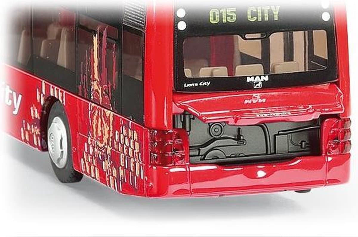 SIKU Super Stadbus MAN Lions-City: 1:50 model met openende deuren thumbnail 5