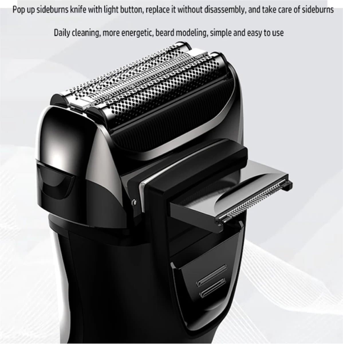 Kemei km-8512 Professionele Draadloze Tondeuse - Trimmer - Haar - Baard - Tondeuse Mannen Hoofdhaar - Haartrimmer - Hair - Tondeuse Cheveux - Trimmer Baard - Trimmerset - Tondeuses - Cadeau Voor Man - Vrouw - Mannen - Vrouwen thumbnail 2