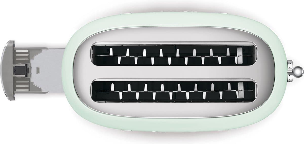 SMEG TSF02PGEU - Broodrooster - Watergroen - 2x4 - 1500W - 6 niveaus thumbnail 7