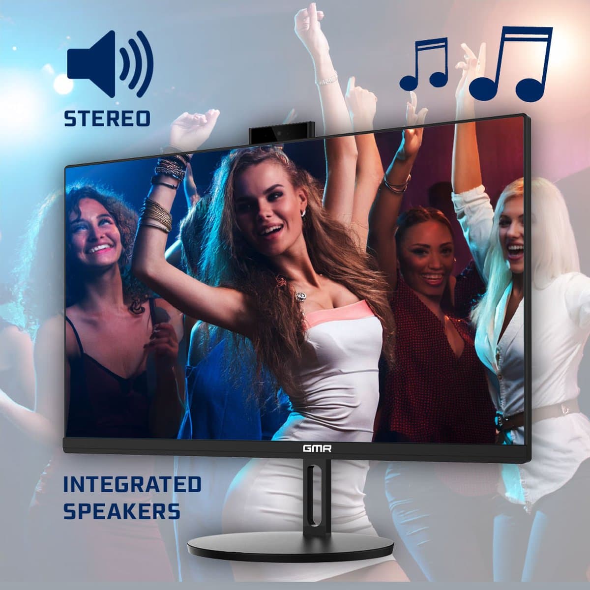 GMR All in One Desktop Computer met snelle Intel i7 | 24 Inch HD Scherm | 16GB RAM | 512GB SSD | USB3 | Windows 11 PRO | Draadloze Toetsenbord & Muis | HD Webcam | WiFi + Bluetooth | Direct klaar voor gebruik thumbnail 6