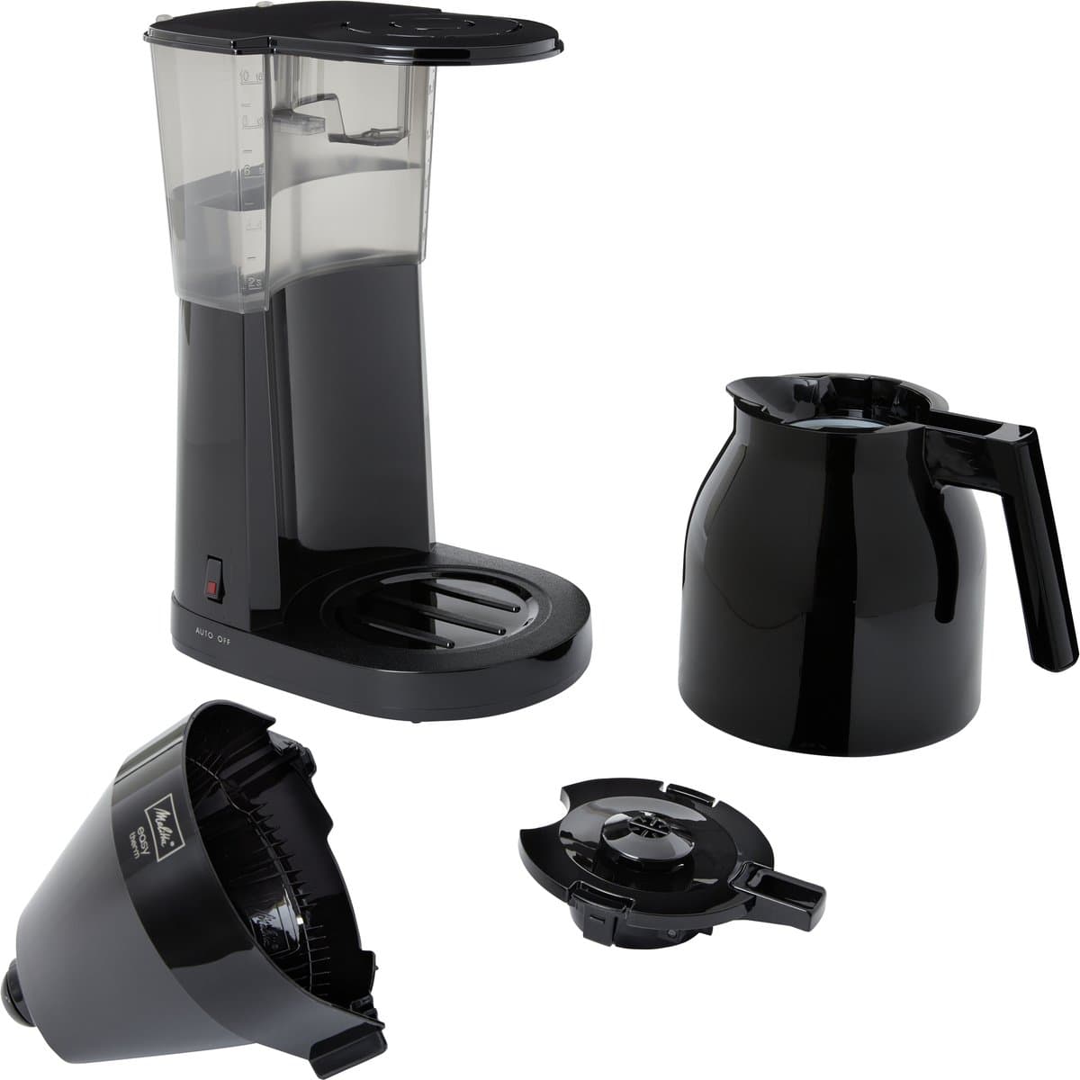 Melitta Easy Therm 1023-06 - Koffiezetapparaat - Zwart thumbnail 7