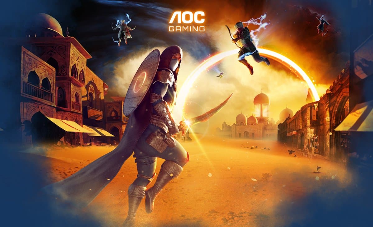 AOC C27G4ZXU: 280Hz curved gamingmonitor met USB-hub thumbnail 3