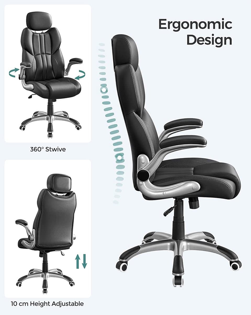 Bobbel Home - Ergonomische bureaustoel - Zwart thumbnail 5