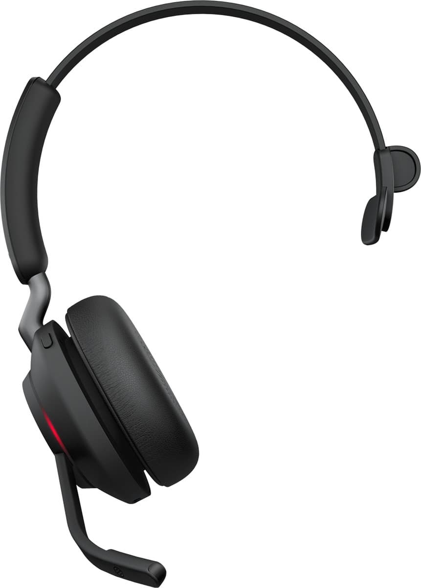Jabra Evolve2 65 MS Mono - Bluetooth Headset - op oor - omkeerbaar - draadloos - USB-A - ruisisolatie