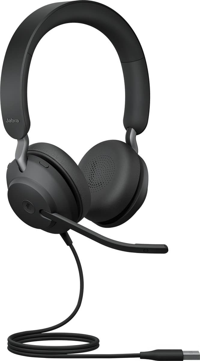 Jabra Evolve2 40 MS Stereo USB-A Black thumbnail 8