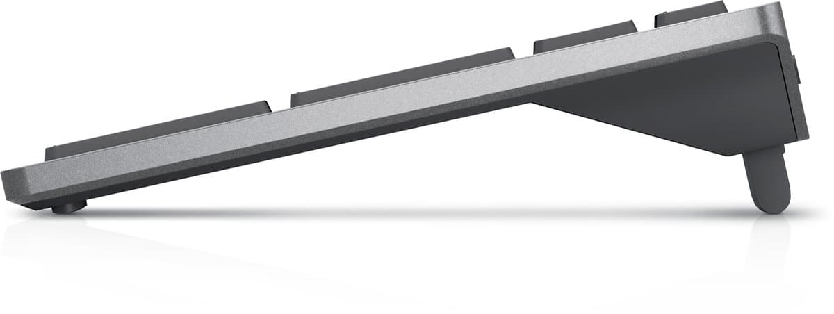DELL KB740 toetsenbord RF-draadloos + Bluetooth QWERTY US International Grijs, Zwart thumbnail 3
