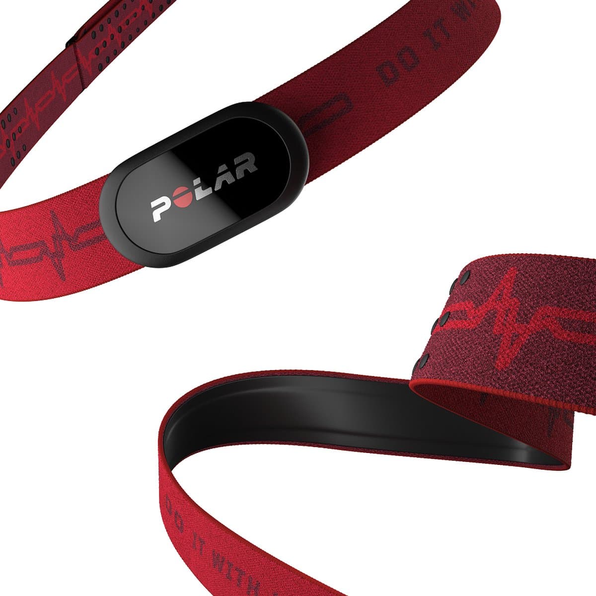 POLAR H10 Hartslagsensor - BLE ANT+ - Pro Borstband Red Beat M-XXL thumbnail 6