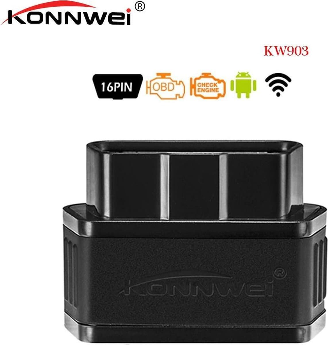 Konnwei OBD2 scanner - diagnose gereedschap - tool - KW903 thumbnail 3