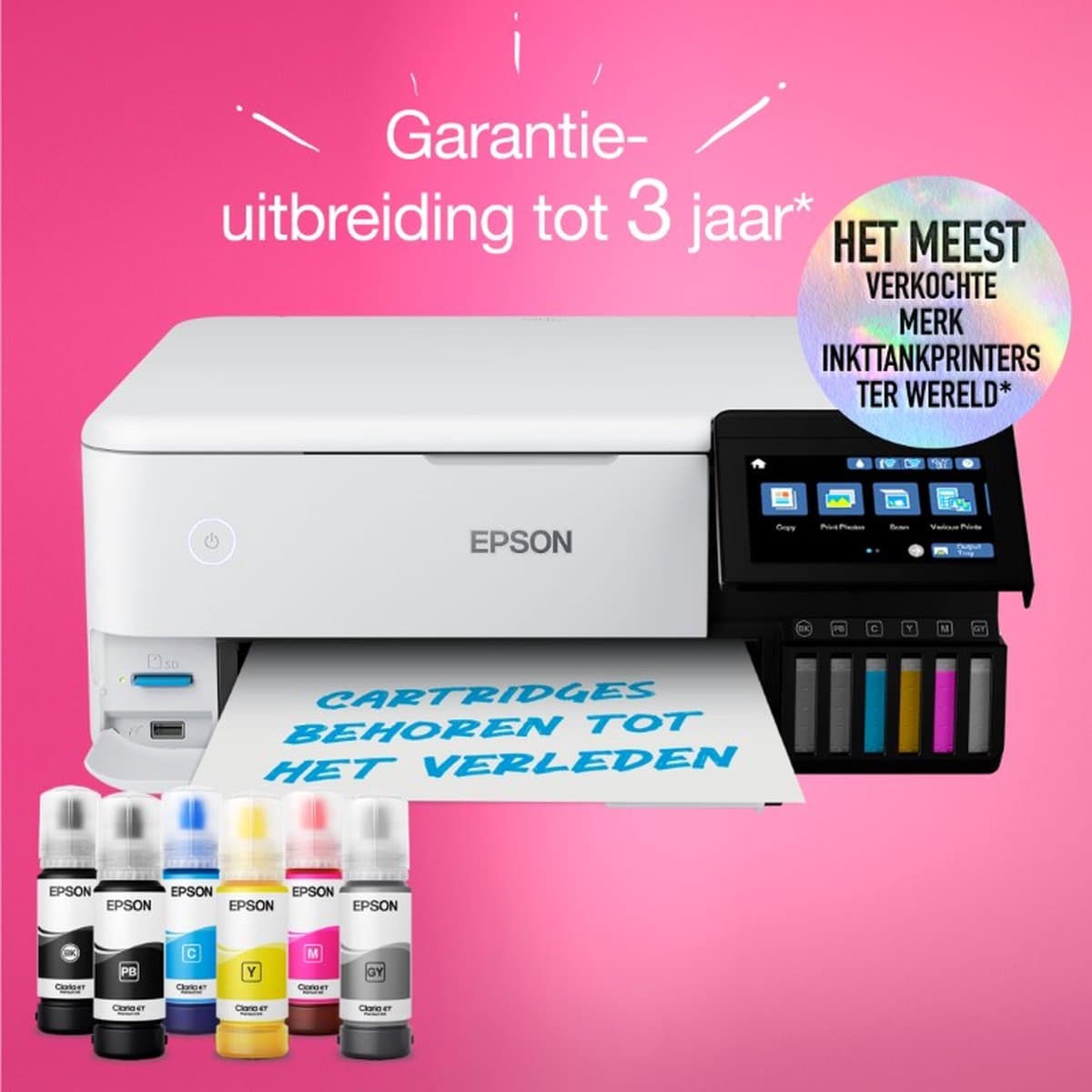 Epson EcoTank ET-8500 - All-in-One Inkttank Printer - Inclusief tot 3 jaar inkt thumbnail 8