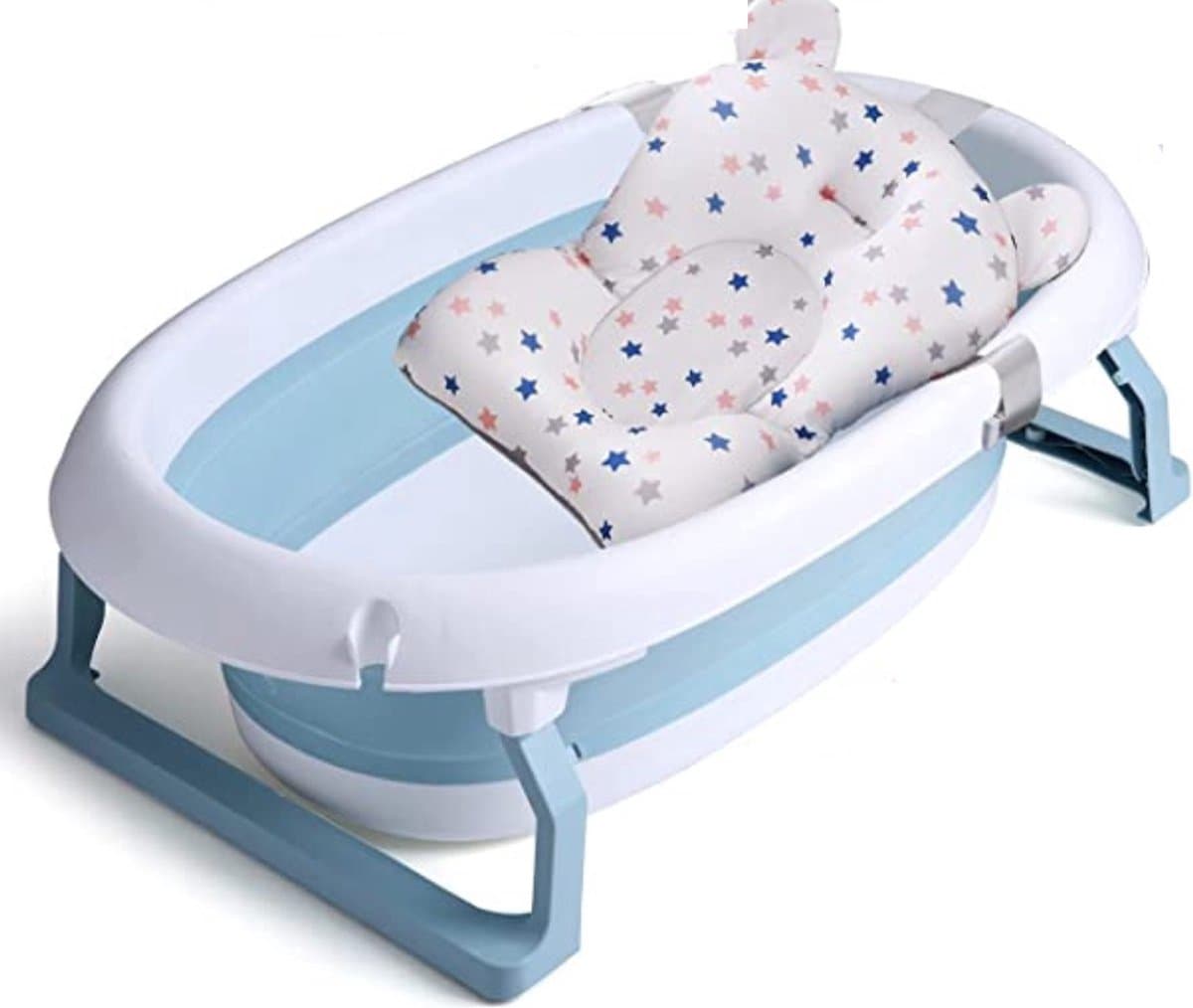 Opvouwbare Babybadkuip - Babykuip - Baby Bad - Babyzitje - Inclusief Kinderballen - Baby - Babyhaarwasbeker - Babybadkuip Opvouwbaar - 80 x 49 x 25 cm