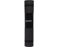 Jim24 Yogamat - Yoga Mat Antislip - Fitness Mat - Sportmat - Pilates Mat - Slijtvast - Extra Dikke Gym Mat - Duurzaam TPE - Incl. Draagtas en Riem - Zwart thumbnail 4