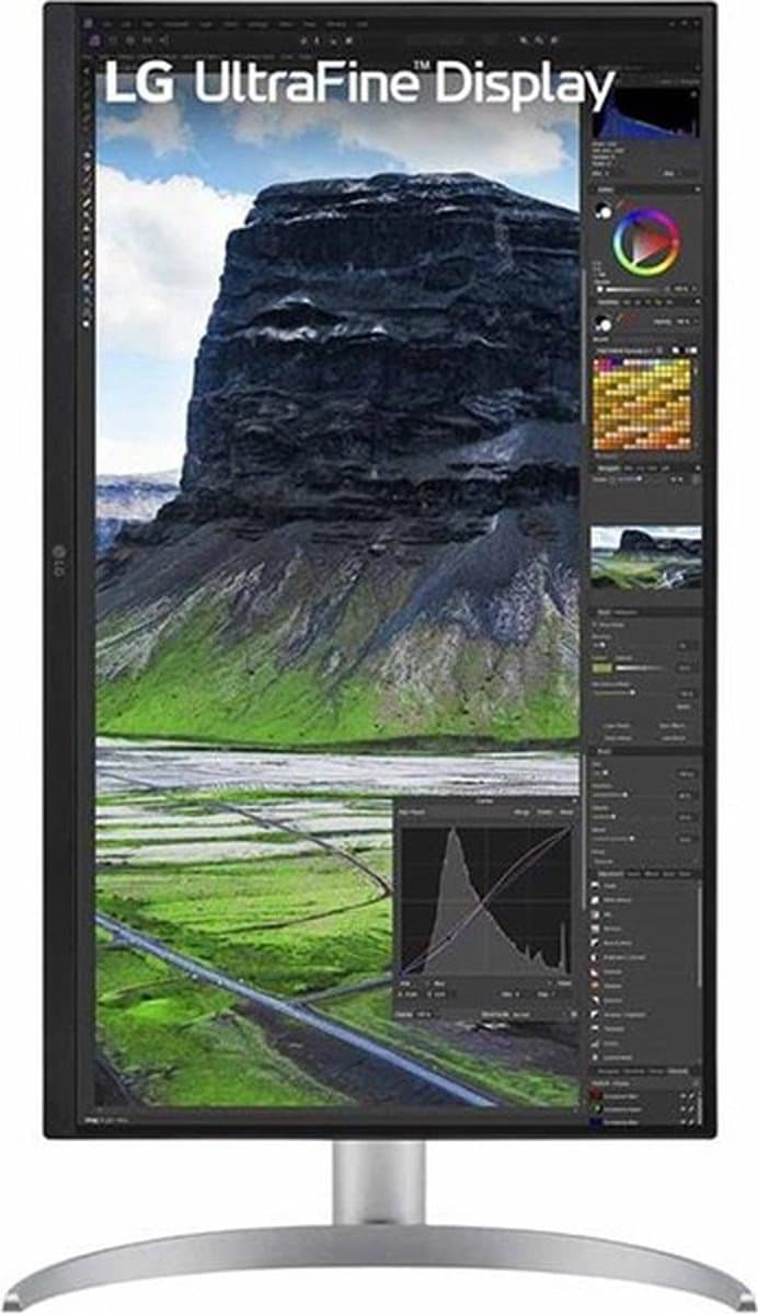 LG UltraFine 27UQ850V-W - 4K IPS Black Monitor - USB-C 90w - 27 inch thumbnail 2