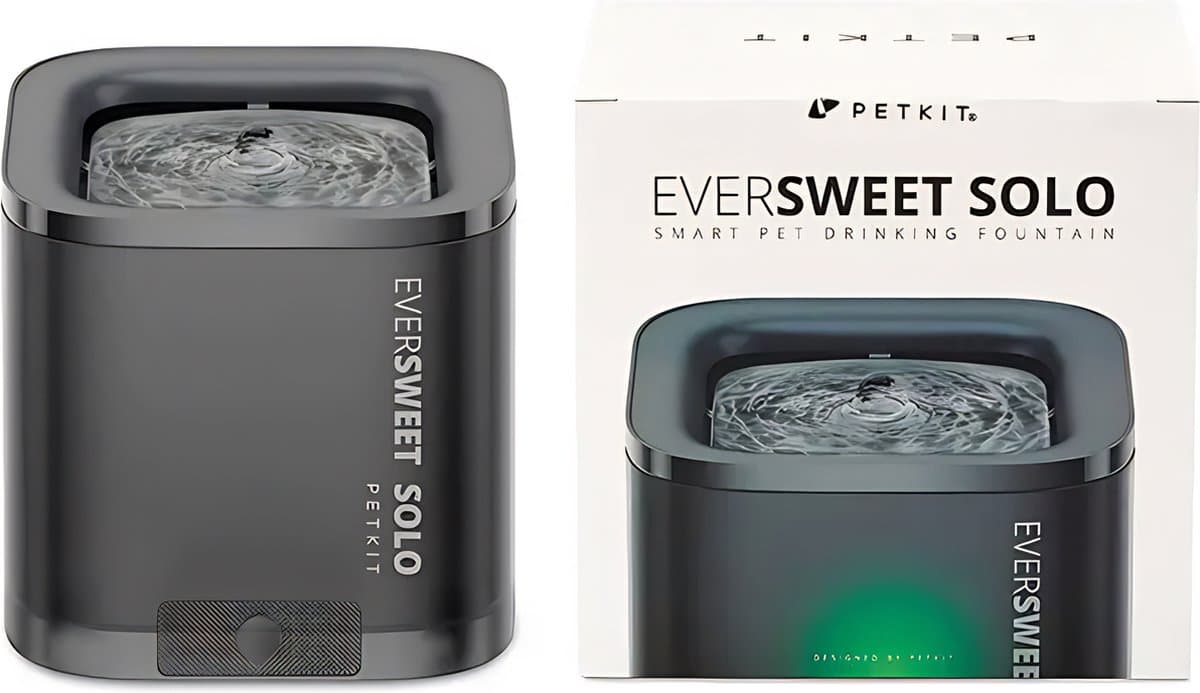 Petkit - Eversweet Solo Se Fontein - Grijs - 1.8L - Ultrastil - Automatische drinkfontein voor kat en hond thumbnail 8