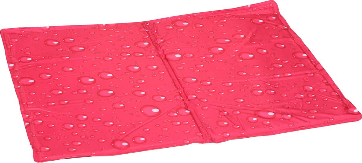 Koelmat hond - koelmat kat - M - 70x50 cm - Drop Fuchsia - zelfkoelende mat voor honden en katten - verkoelende zomer mat thumbnail 6