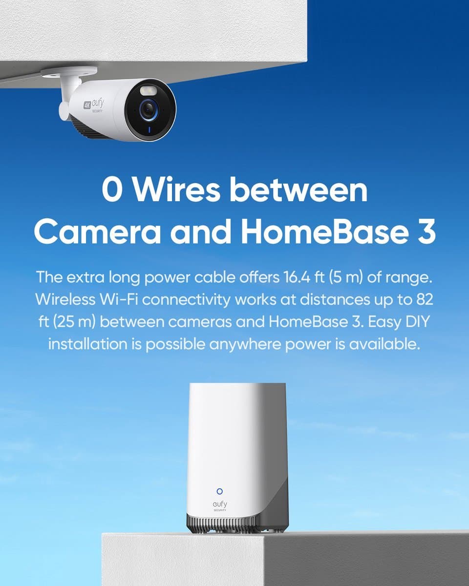 eufy E330 Buitencamera met HomeBase 3 – 4K en 24/7 opname thumbnail 6