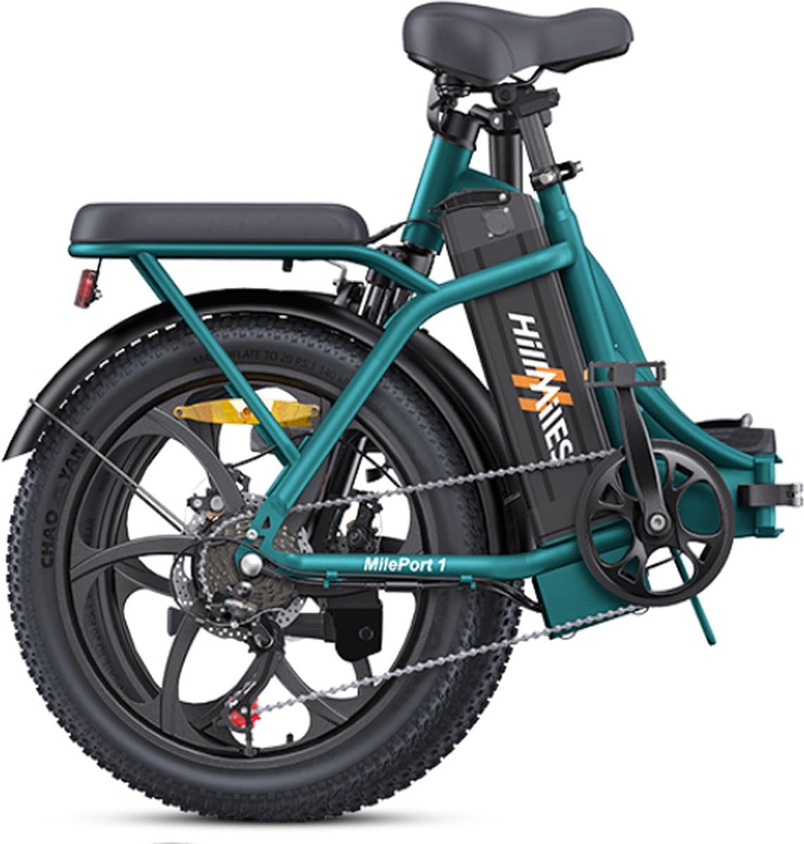 HillMiles MilePort 1 – opvouwbare e-bike 250W, 80 km actieradius thumbnail 3