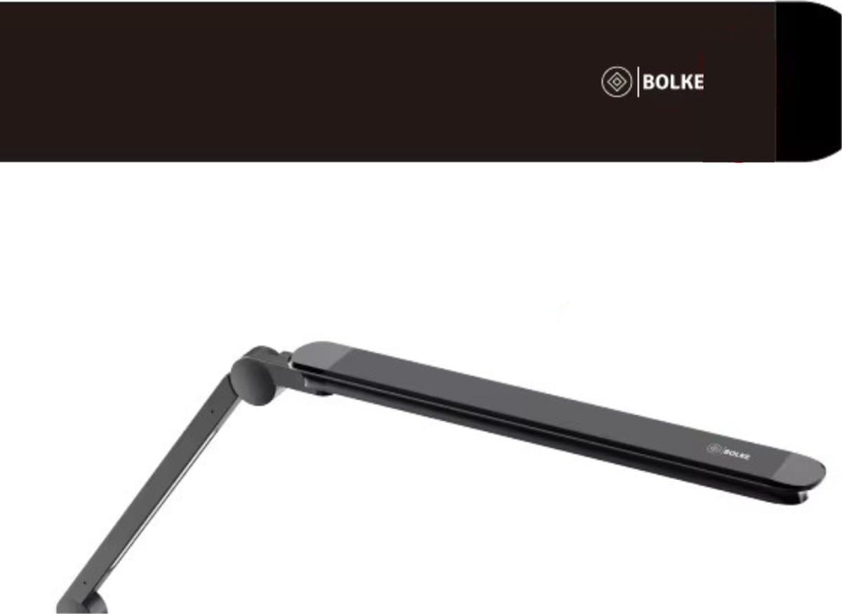 Bolke® - bureaulamp - bureaulamp led - bureau lamp - bureaulamp met klem - dimbaar - zwart - warm / koud licht - 360* verstelbaar + afstandbediening thumbnail 6