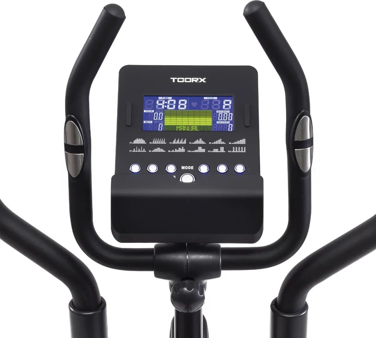 Toorx Fitness ERX-100-B Crosstrainer - 20 Trainingsprogramma's - 16 Weerstandsniveaus thumbnail 2