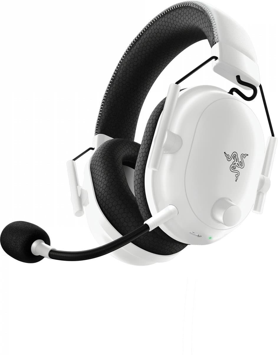 Razer BlackShark V2 Pro (2023) - Draadloze Gaming Headset - Bluetooth/2.4 GHz - PS5/PS4/PC - Wit thumbnail 3