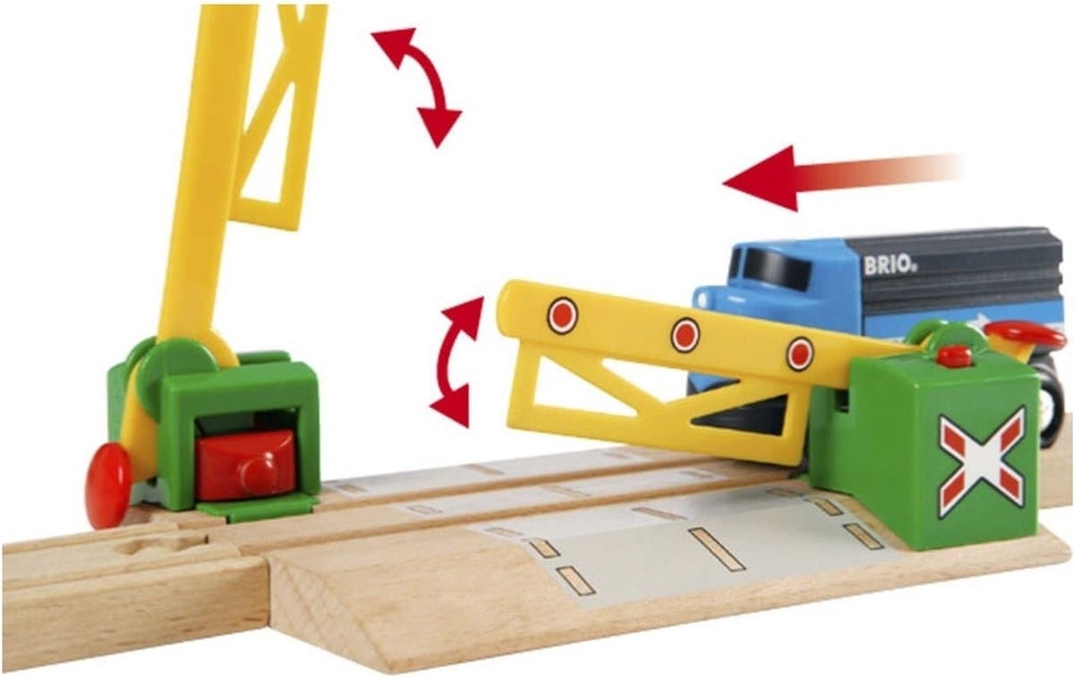BRIO World Magnetische overweg baan 33750 - interactief treinaccessoire thumbnail 4