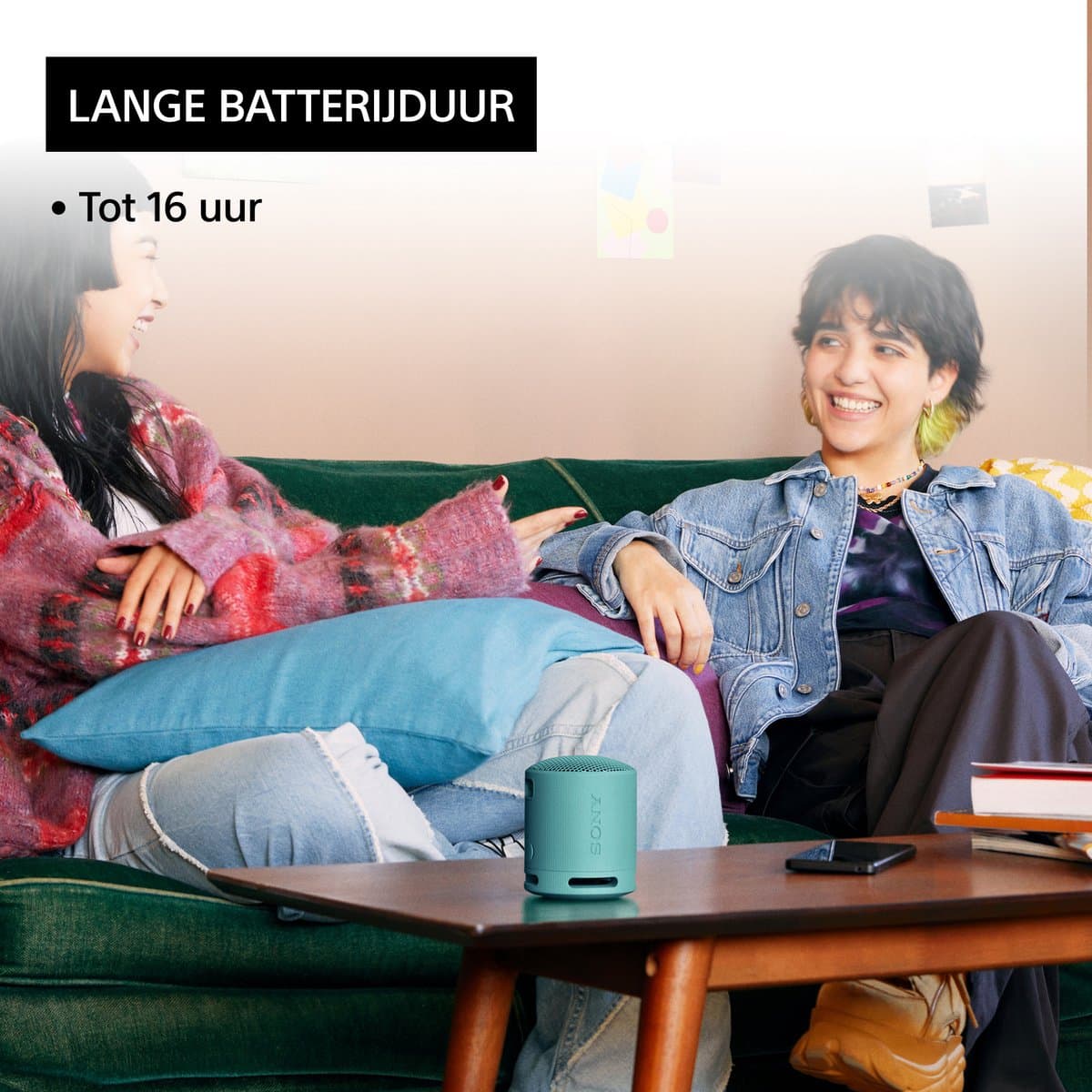 Sony SRS-XB100: compacte Bluetooth-speaker met 16 uur batterij thumbnail 4