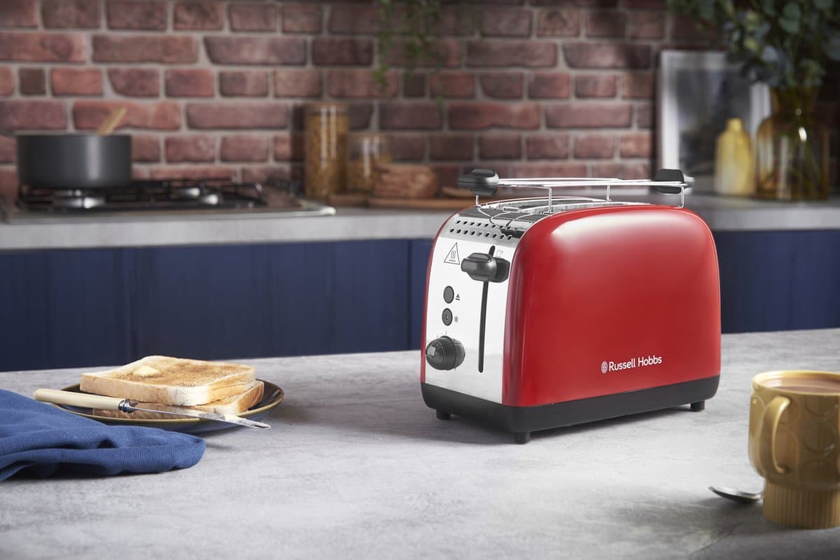 Russell Hobbs Colours Plus Broodrooster - Rood - 26554-56 thumbnail 7