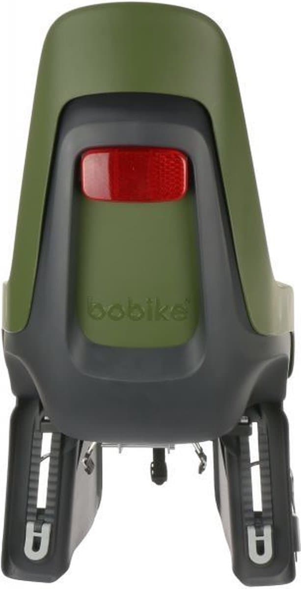 Bobike One Maxi E-BD/bagagedragermontage - Olive Green - fietsstoeltje - kinderzitje - achterzitje - fietszitje - voor achterdrager van een fiets of e-bike thumbnail 4
